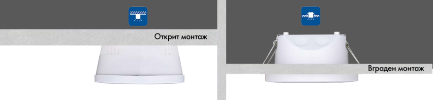 Авариен LED осветител K6